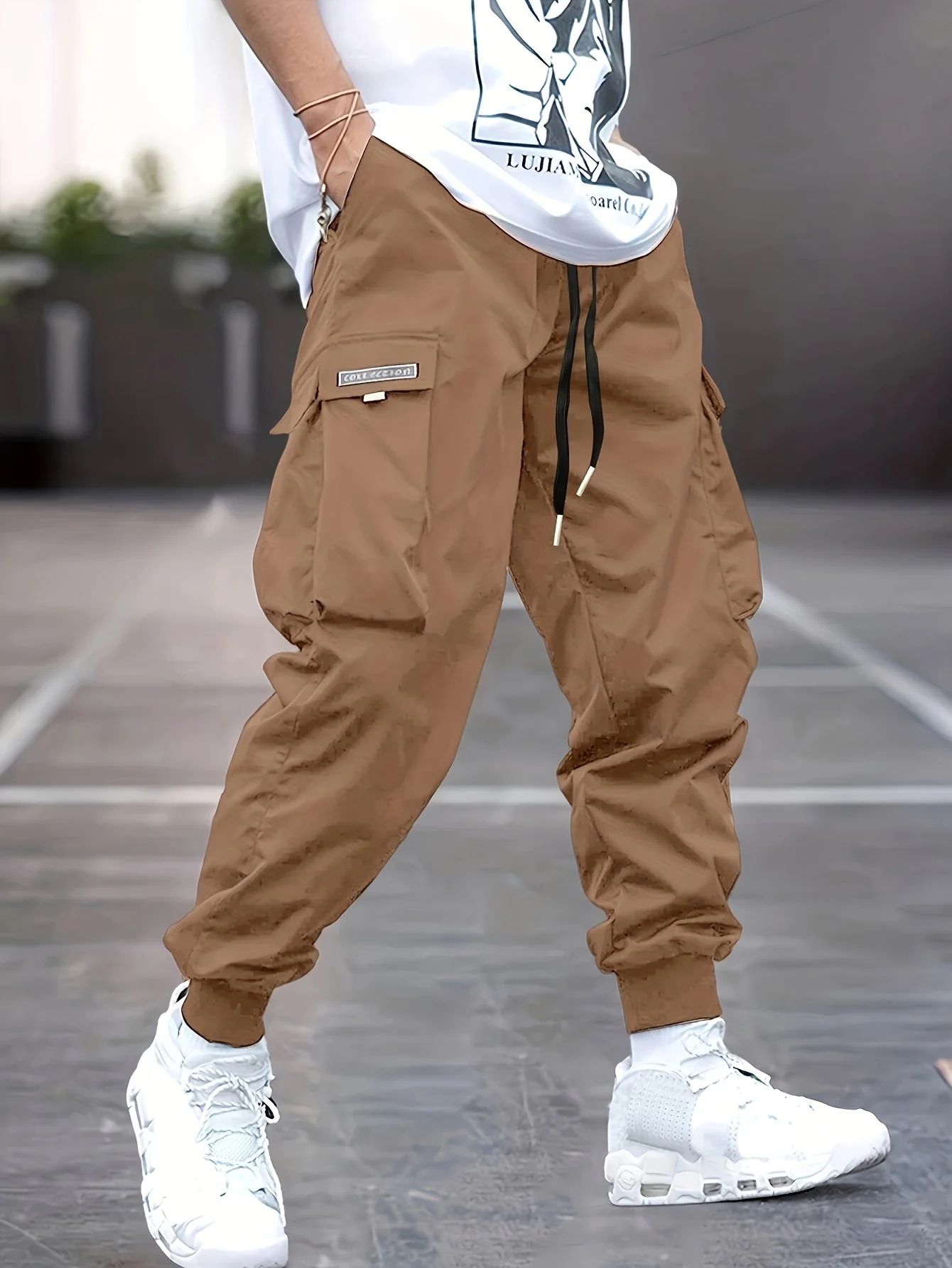 Policarpo® | Casual Autumn Cargo Pants For Men - Image 4