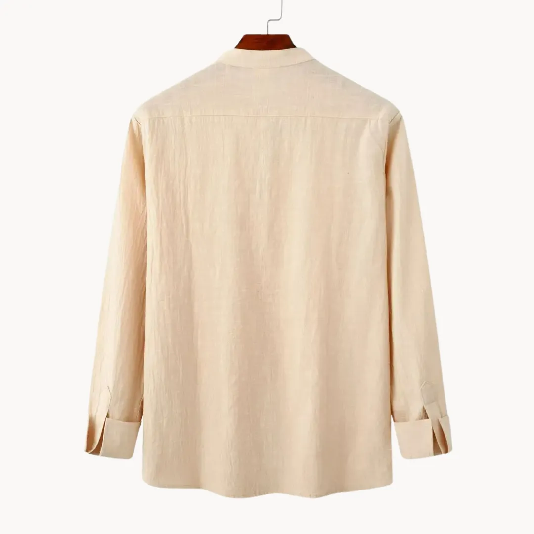 Policarpo | Hugo Relaxed Fit Linen Shirt - Image 2