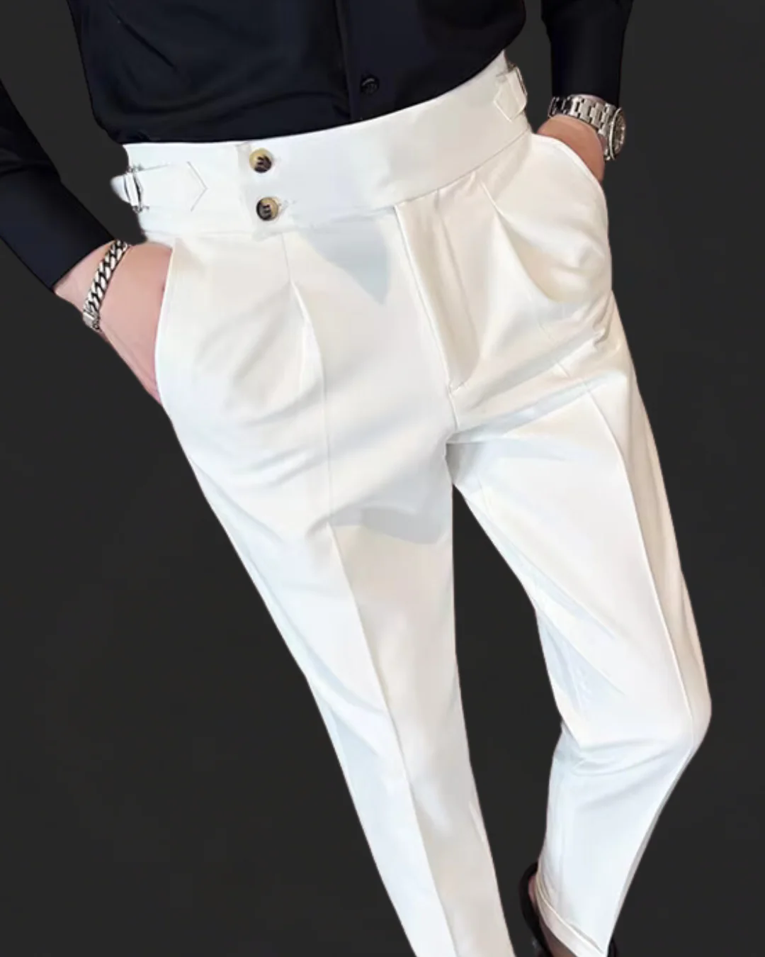 Pompeyo® | Elegant Adjustable Trousers - Image 2