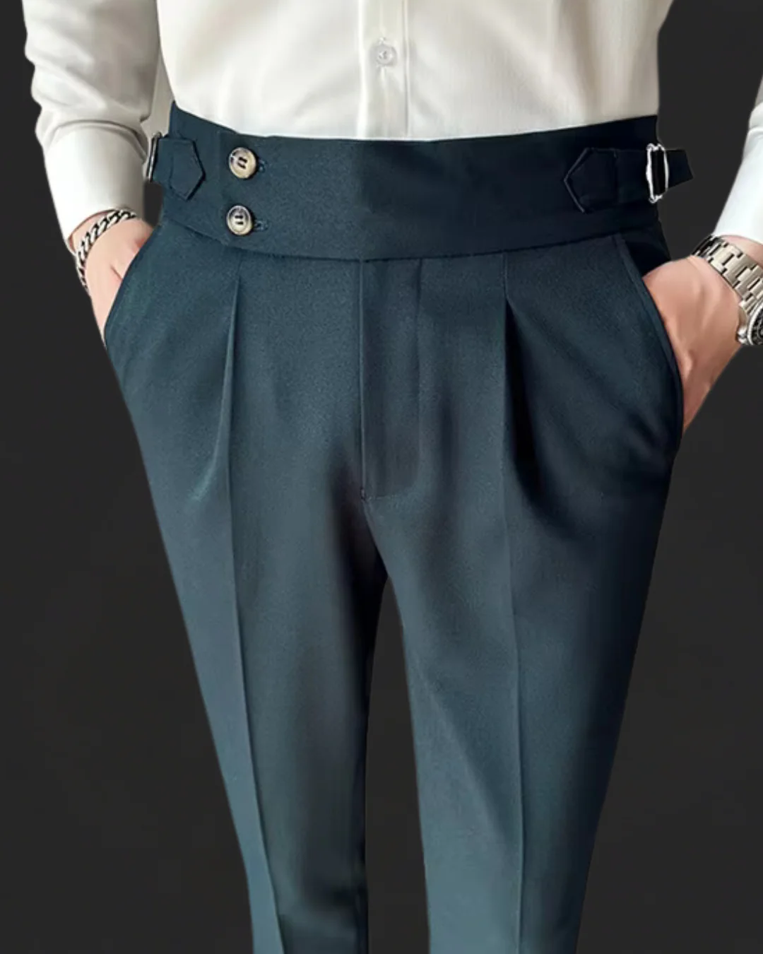 Pompeyo® | Elegant Adjustable Trousers - Image 8