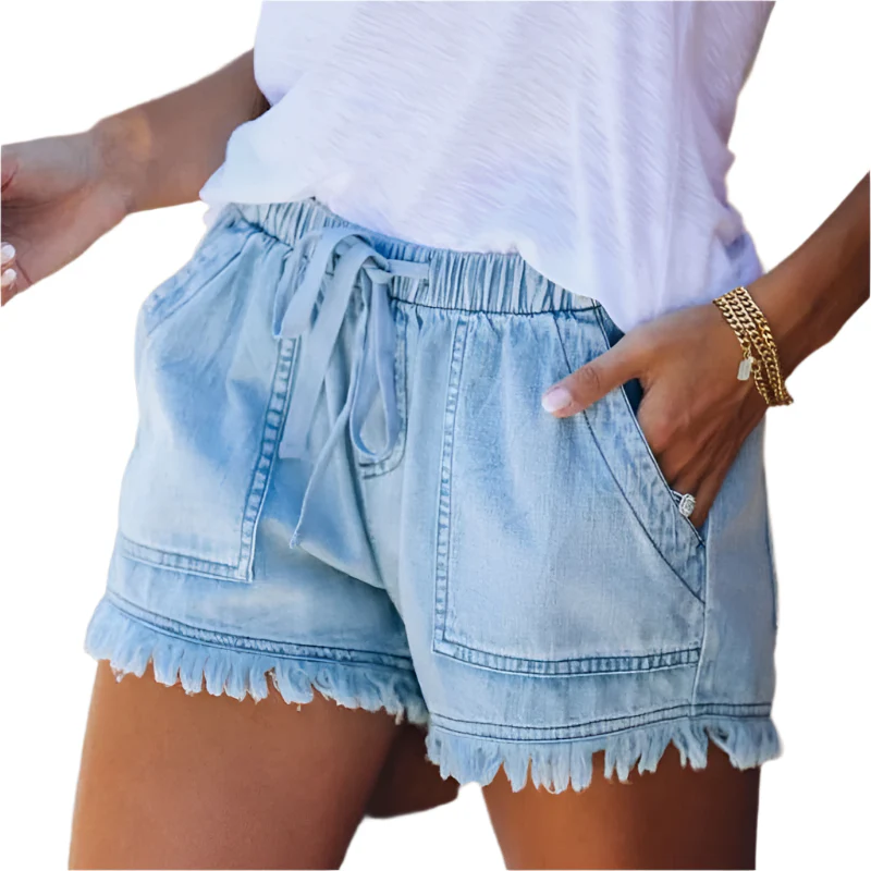 Preston® | Luxury High-Waist Denim Shorts - Image 2