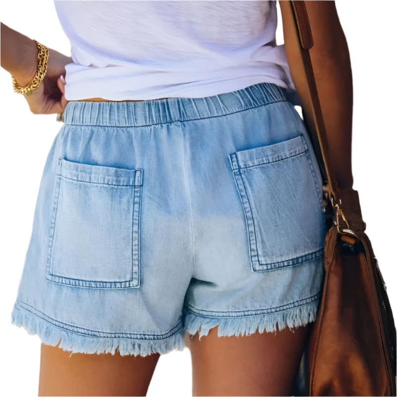 Preston® | Luxury High-Waist Denim Shorts - Image 7
