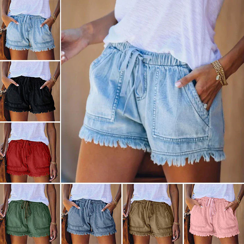 Preston® | Luxury High-Waist Denim Shorts - Image 9