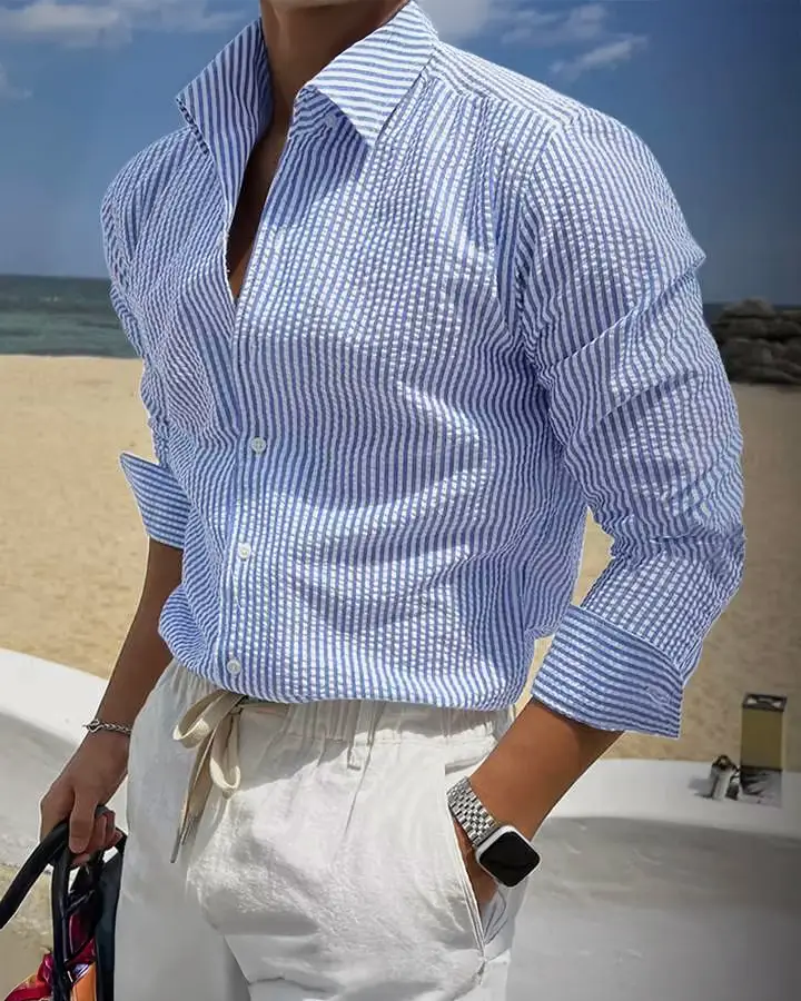 Preston | Riviera linen shirt - Image 2