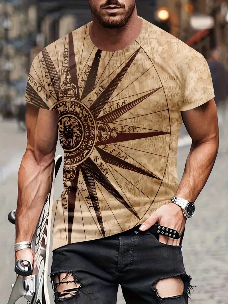 Próspero® | Digital Compass Shirt For Men - Image 3