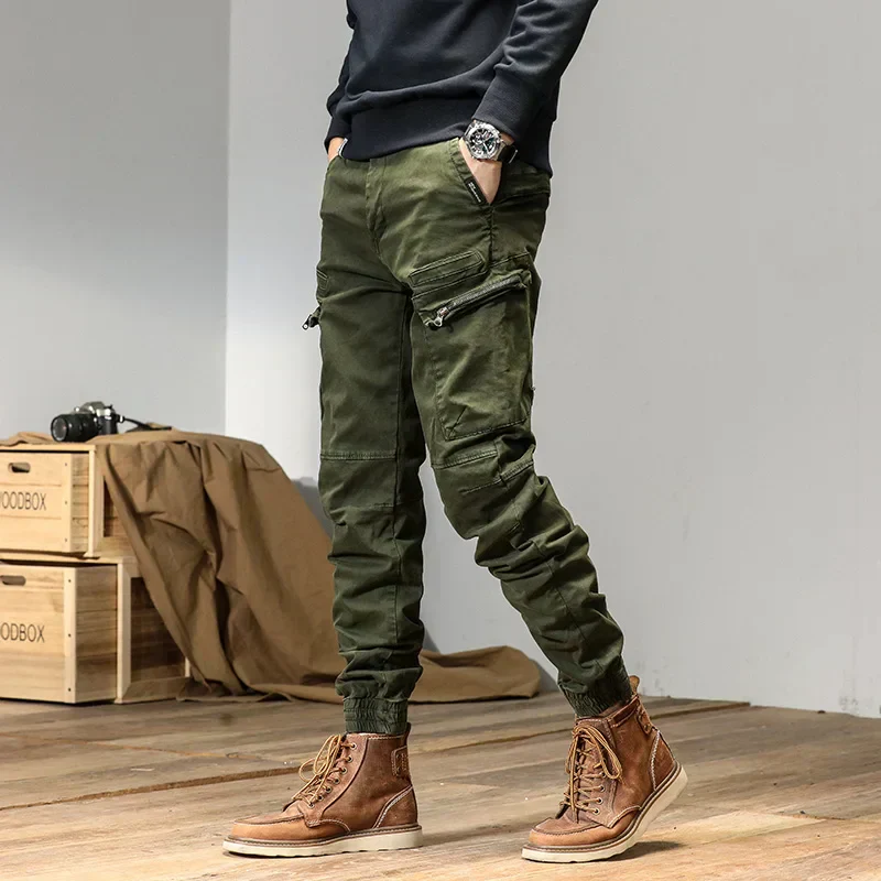 Próspero® | Khaki Cargo Joggers - Image 12