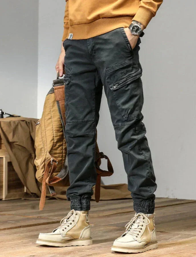 Próspero® | Khaki Cargo Joggers - Image 4