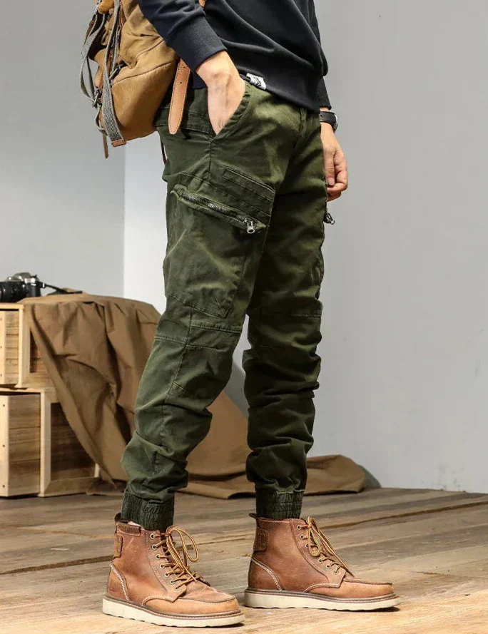 Próspero® | Khaki Cargo Joggers - Image 5