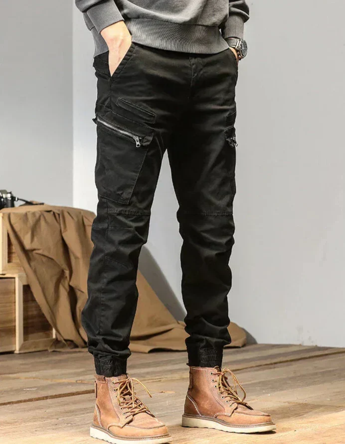 Próspero® | Khaki Cargo Joggers - Image 8