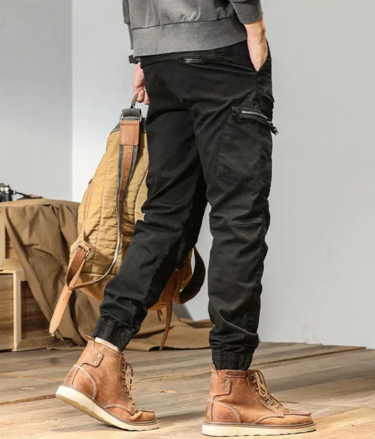 Próspero® | Khaki Cargo Joggers - Image 9