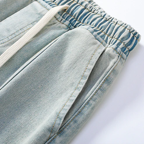 Pruett® | Nexus Distressed Denim Joggers - Image 14