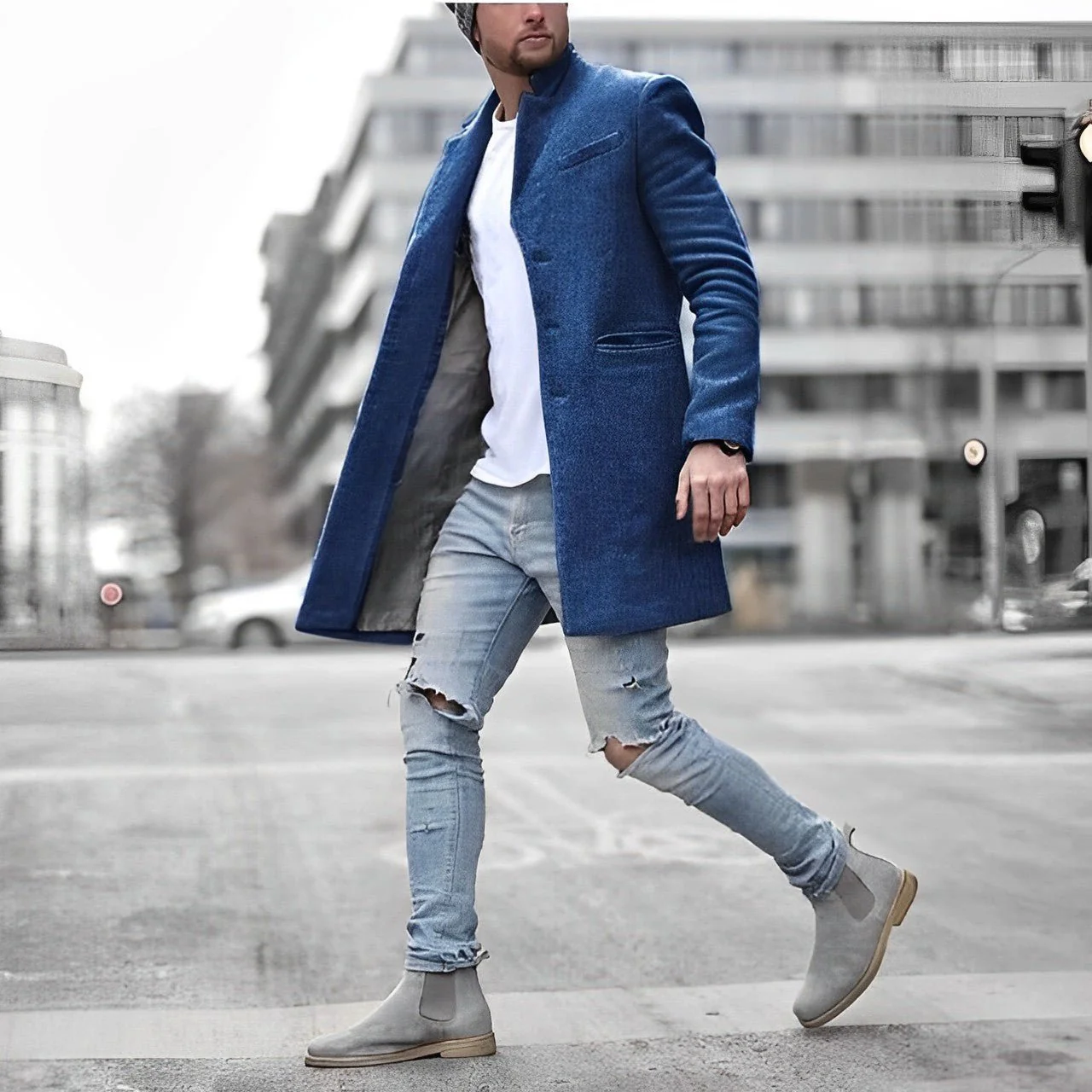 Quentin® | Men’s Winter Coats With Stand Collar - Image 4