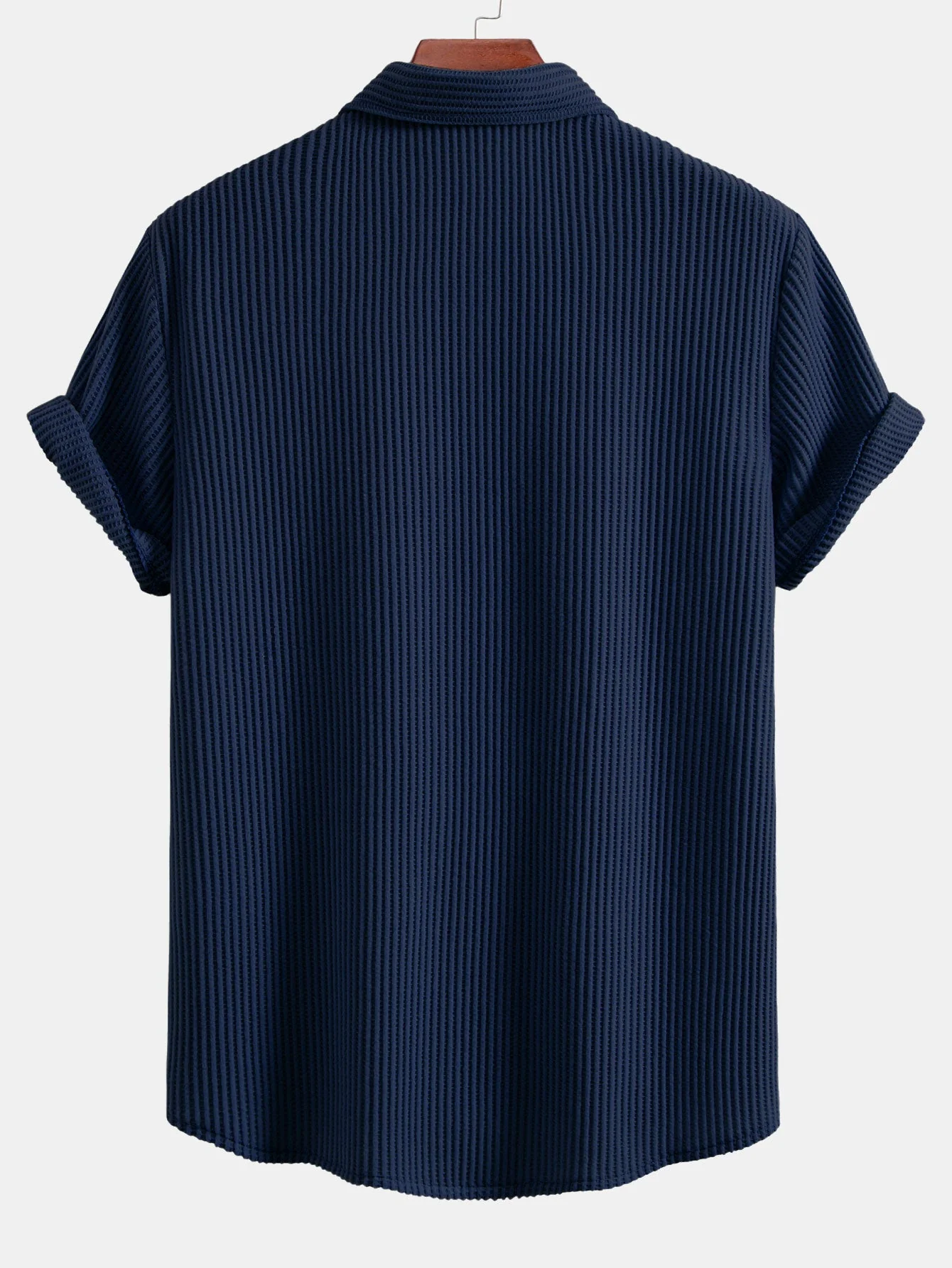 Quentin® | Waffle Button Up Shirt - Image 6