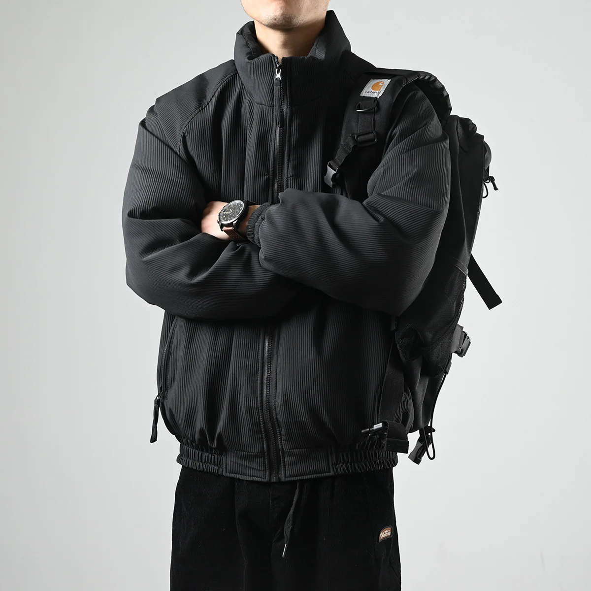Quetzal® | Horizon Corduroy Puffer Jacket - Image 6