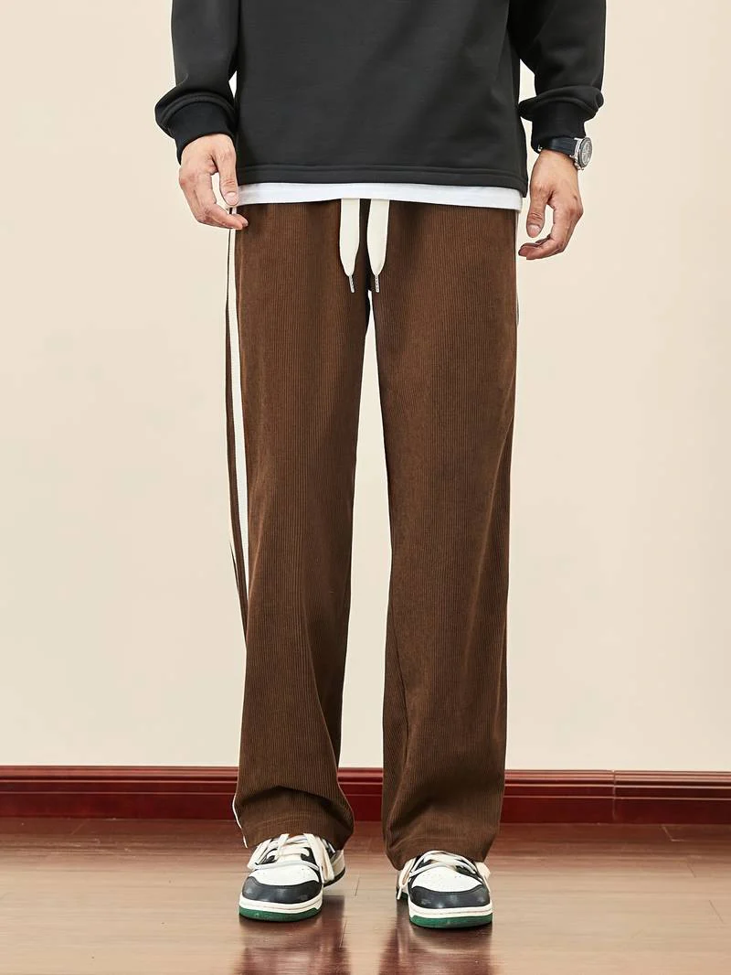 Quilino® | Color Block Drawstring Pants For Men - Image 7