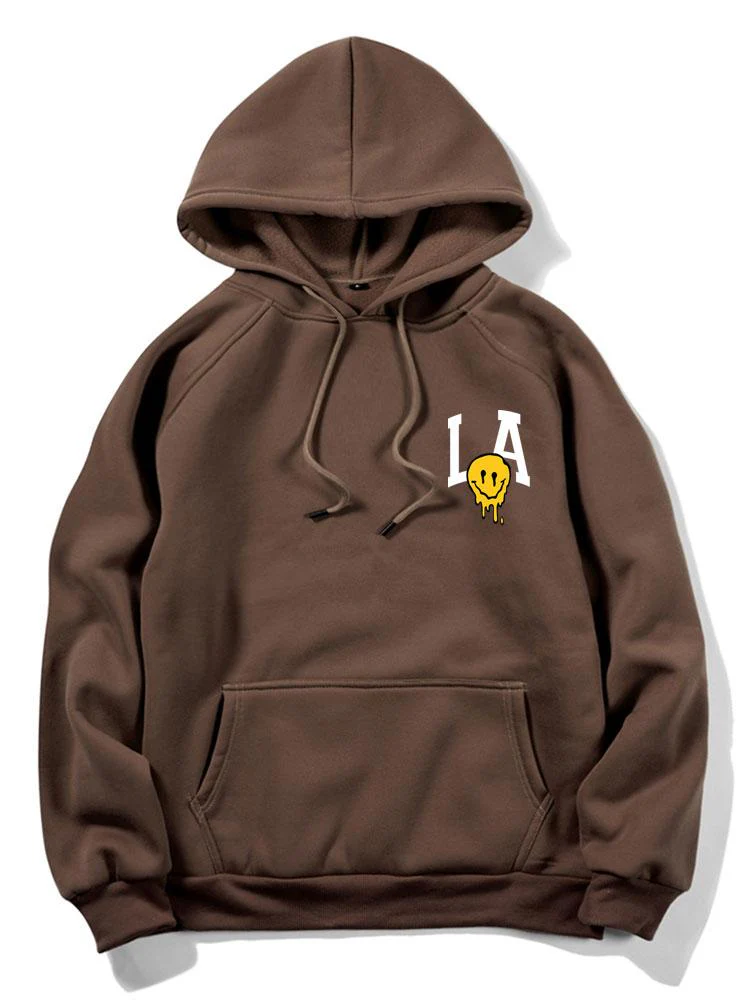 Quincy | LA Smiley Print Hoodie - Image 11