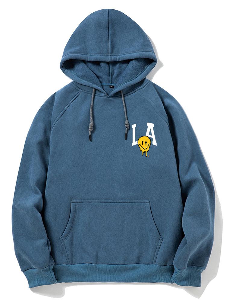 Quincy | LA Smiley Print Hoodie - Image 15