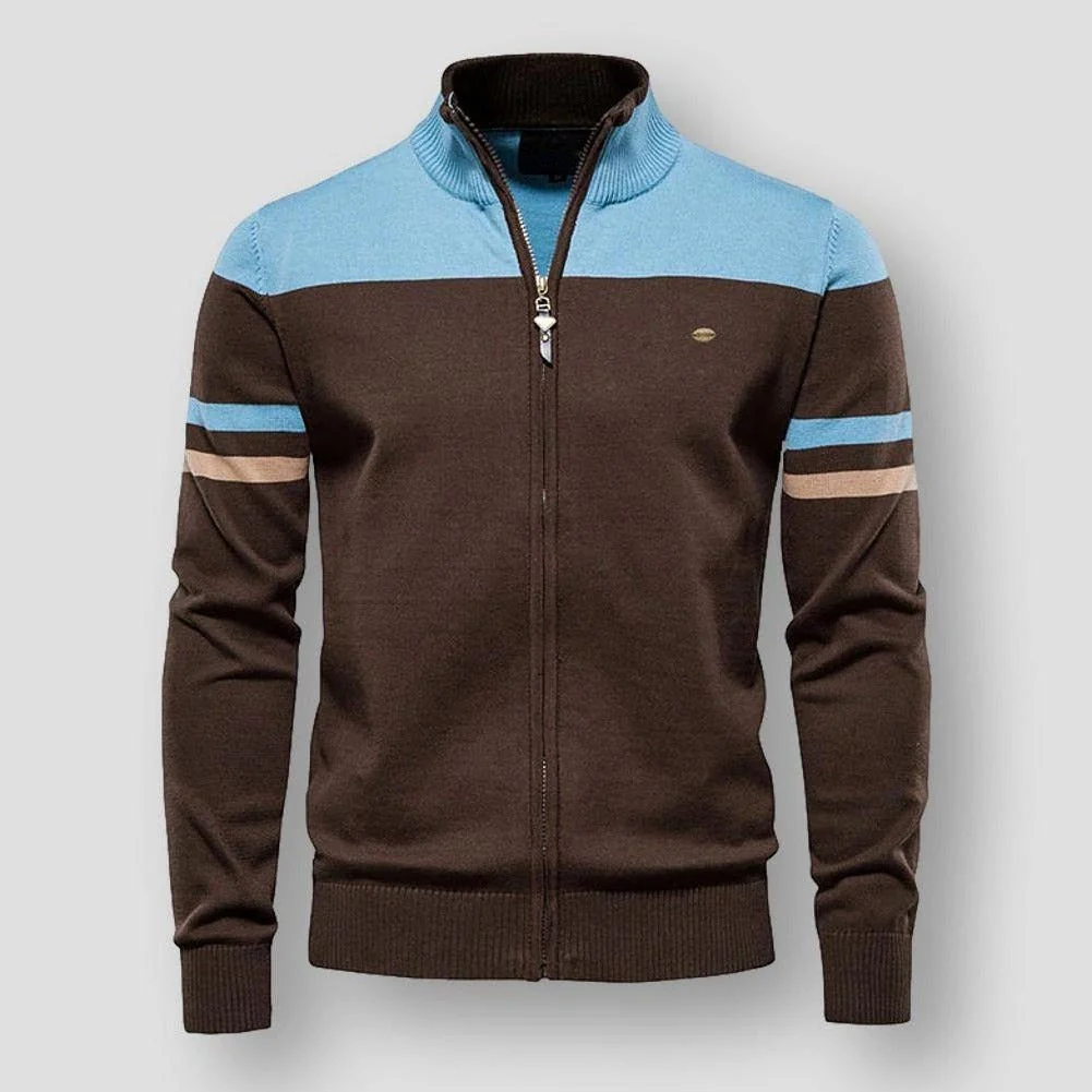 Quinlan® | Zip-Up Cardigan For Men - Image 3