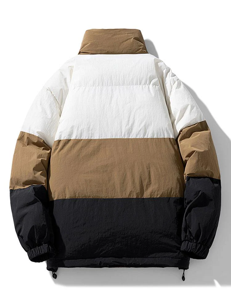 Quinn | Color Block Puffer Jacket - Image 4