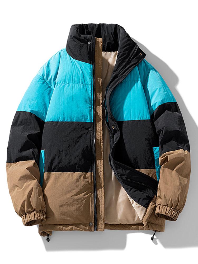 Quinn | Color Block Puffer Jacket - Image 5