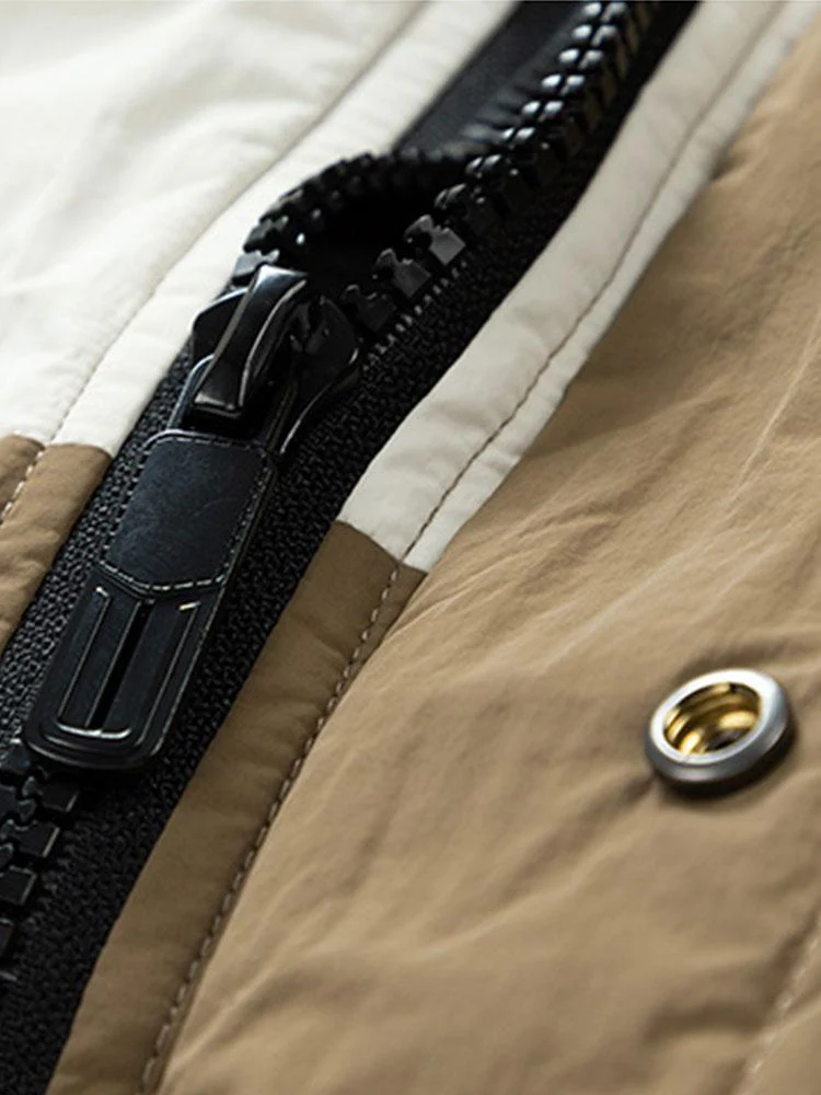 Quinn | Color Block Puffer Jacket - Image 9
