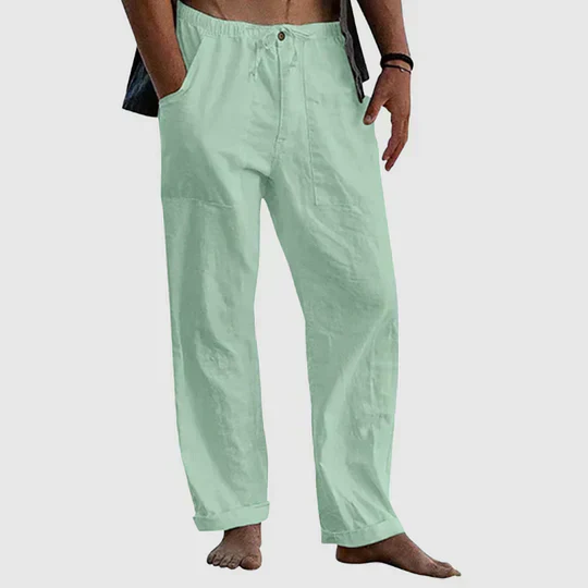 Quirico® | Linen Trousers With Drawstring - Image 7