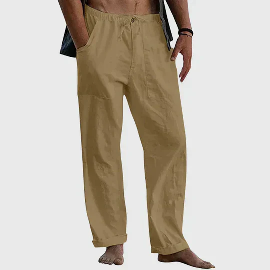 Quirico® | Linen Trousers With Drawstring - Image 8