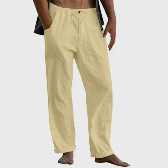 Quirico® | Linen Trousers With Drawstring - Image 9