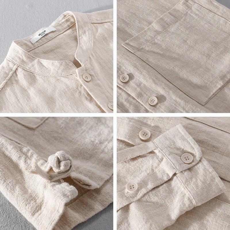 Quirinus | Cove Linen Shirt - Image 4