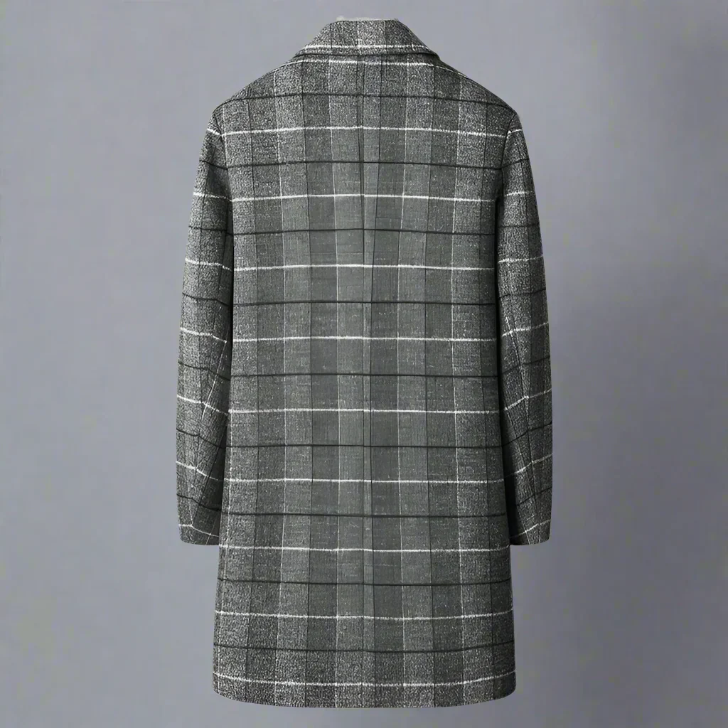 Rafa | Men's Wool Coat Classic Elegant - Image 5