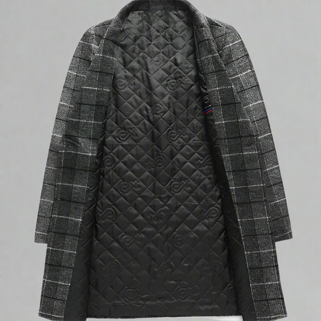 Rafa | Men's Wool Coat Classic Elegant - Image 6