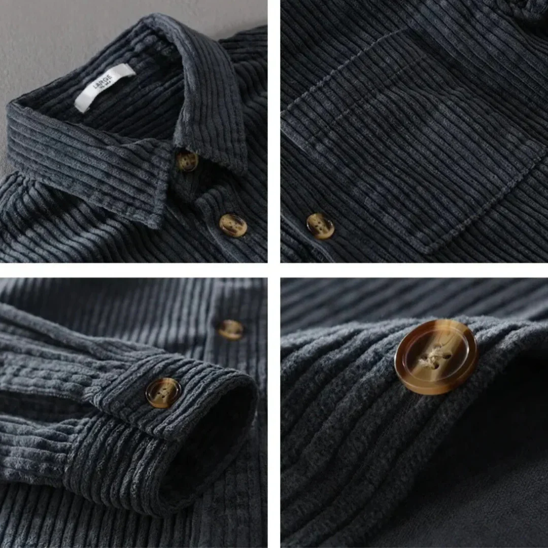 Rafael® | Casual Corduroy Shirt - Image 7