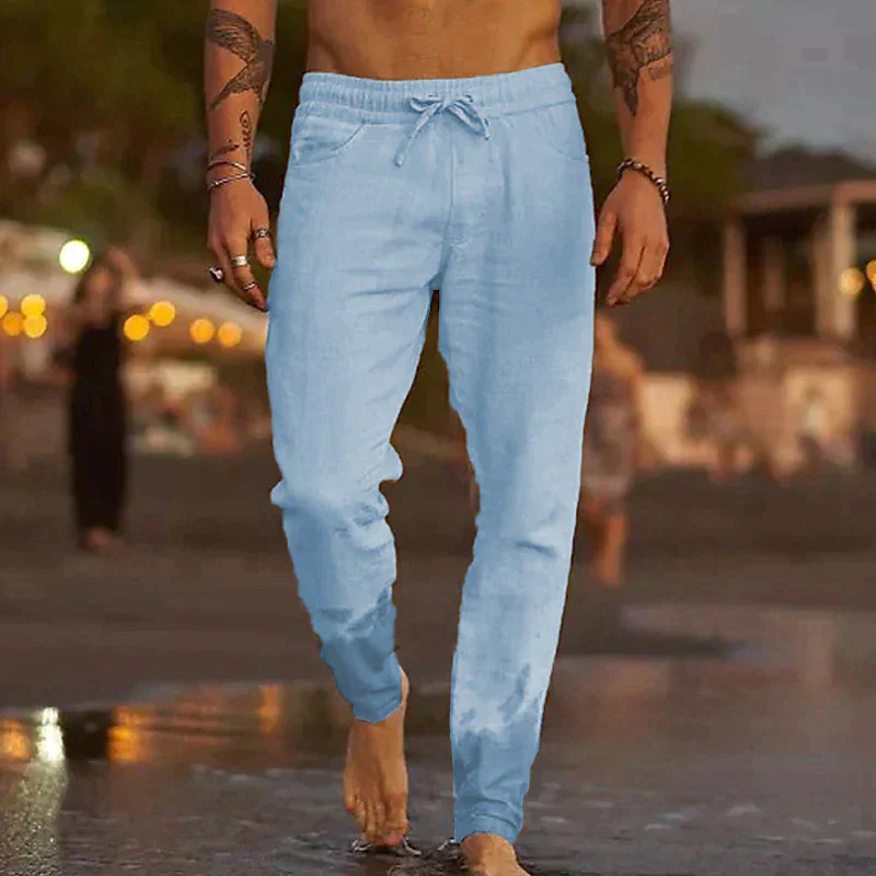 Rafael® | Casual Linen Pants For Men - Image 7