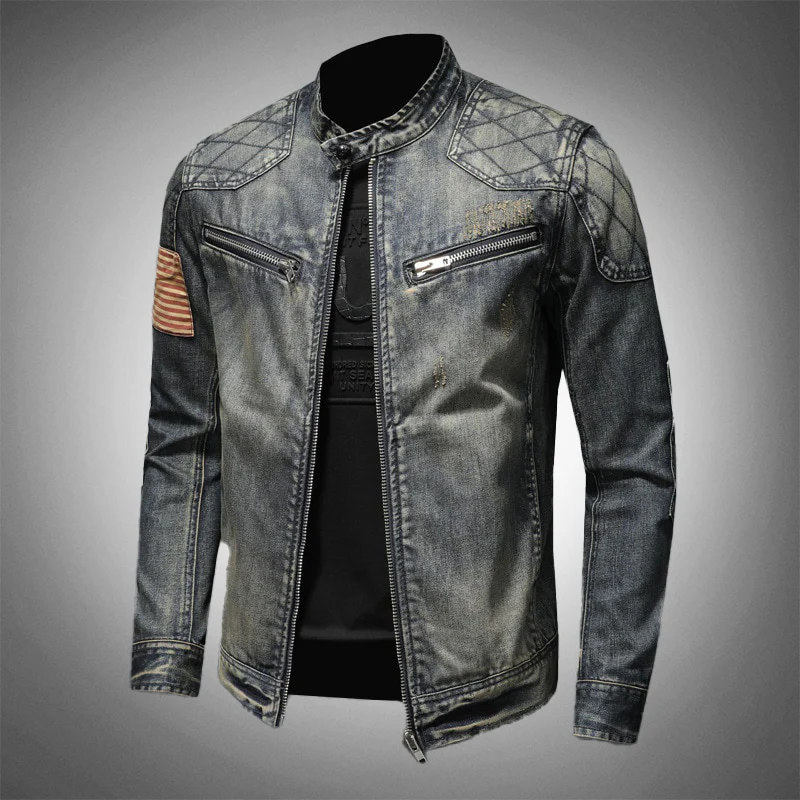 Rafael® | Rider jacket denim vintage - Image 4