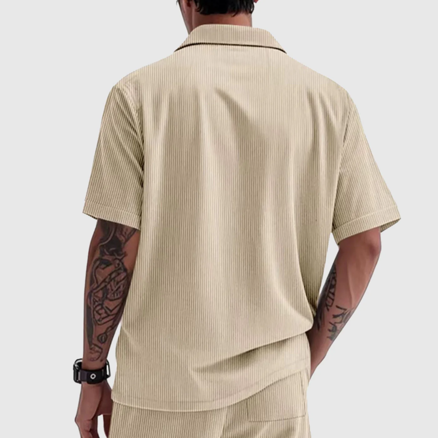Rafael | Elegant Corduroy Men's Shirt - Image 8
