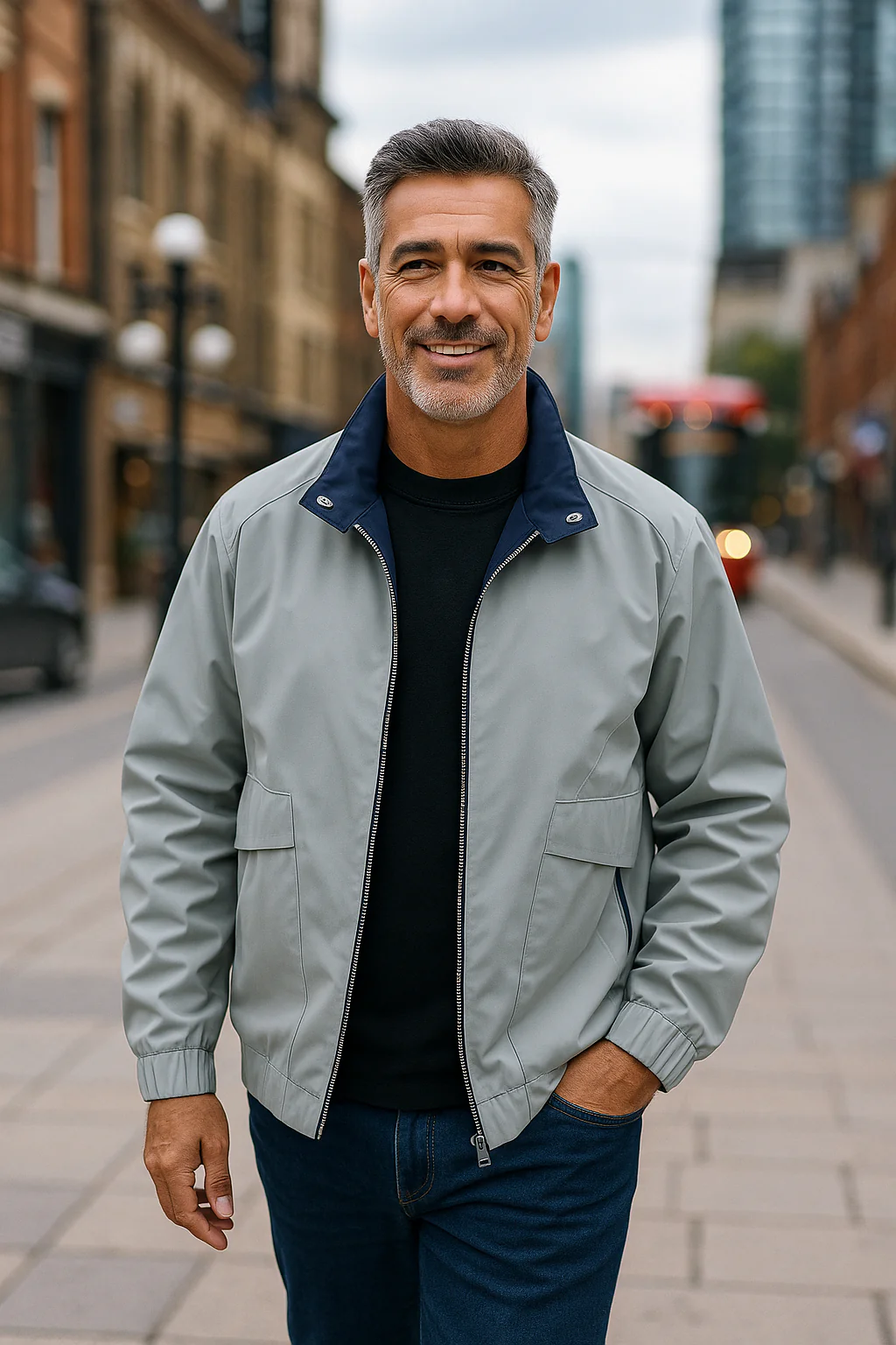 Rainer | Lightweight windbreaker casual jacket - Image 4