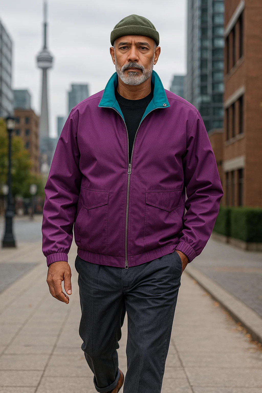 Rainer | Lightweight windbreaker casual jacket - Image 6