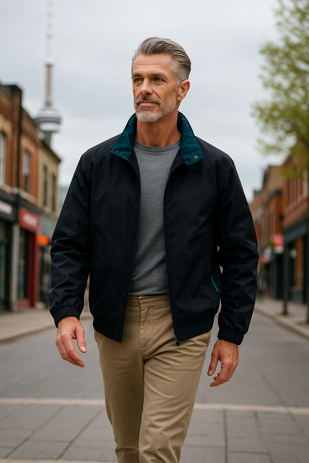 Rainer | Lightweight windbreaker casual jacket - Image 7
