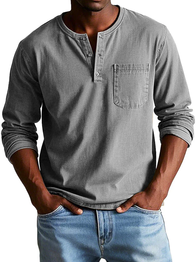 Rainer | Vintage Long Sleeve Shirt - Image 3