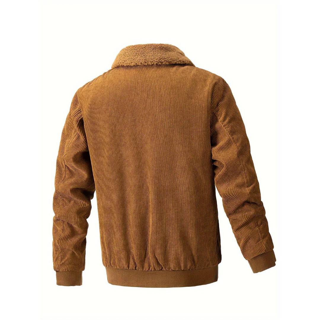 Raleigh® | Corduroy Jacket With A Soft Collar For Men - Image 2
