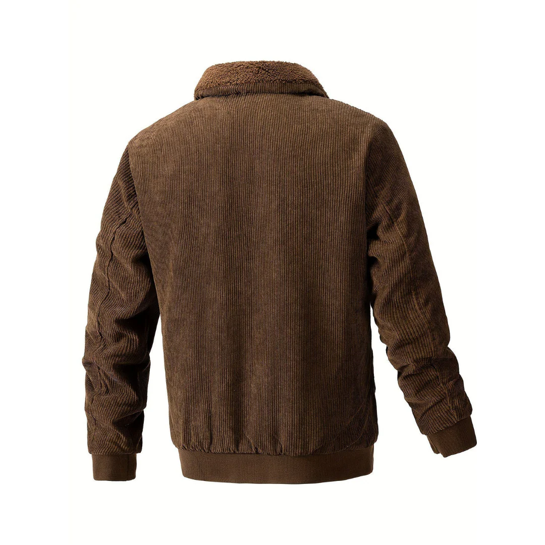 Raleigh® | Corduroy Jacket With A Soft Collar For Men - Image 4