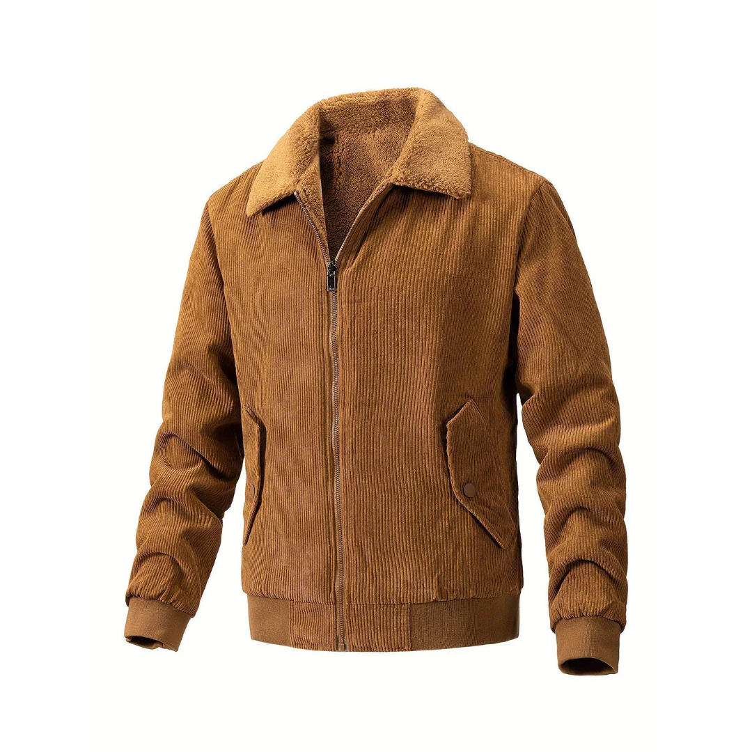Raleigh® | Corduroy Jacket With A Soft Collar For Men - Image 9