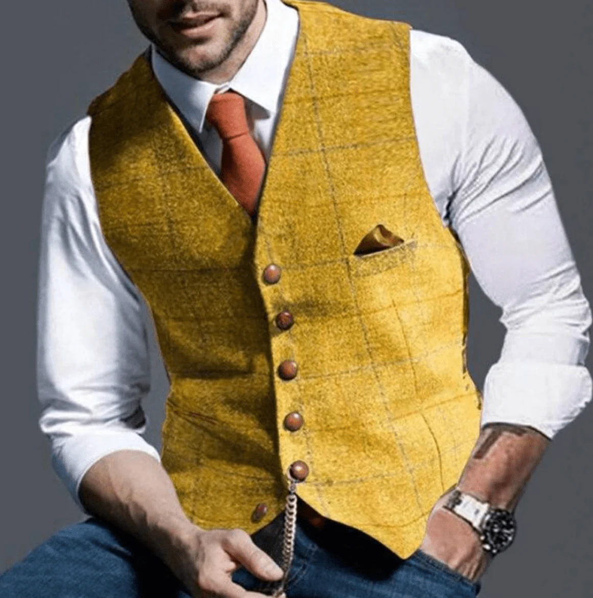 Ramesses | Classic vintage vest - Image 3