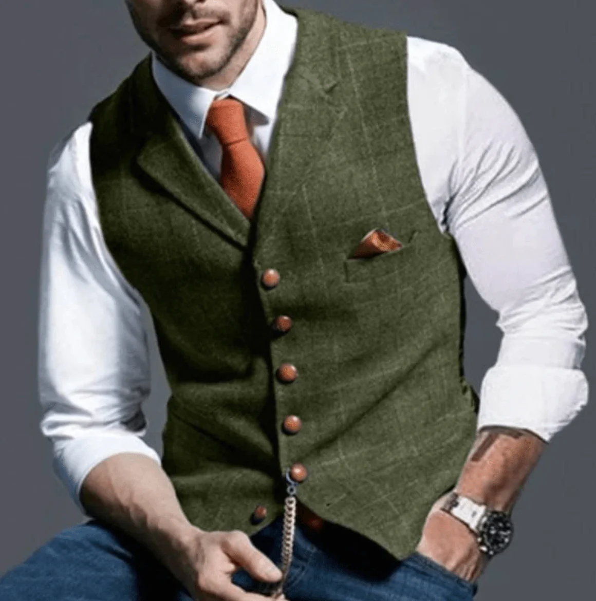 Ramesses | Classic vintage vest - Image 4