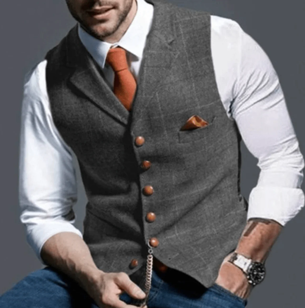Ramesses | Classic vintage vest - Image 6