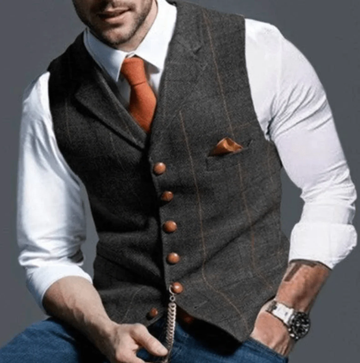 Ramesses | Classic vintage vest - Image 8