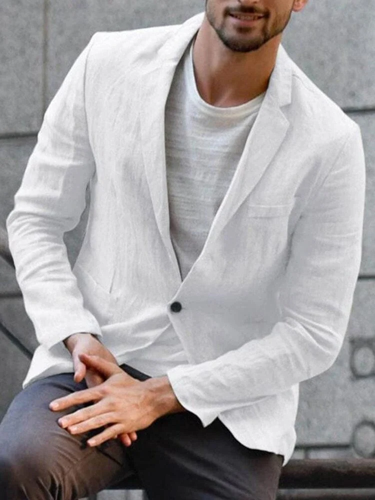 Ramón® | Casual Blazer Made From Soft Cotton - Image 5