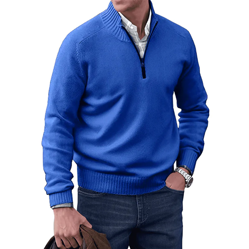 Raphael® | Cashmere Sweater With Zipper - Image 10