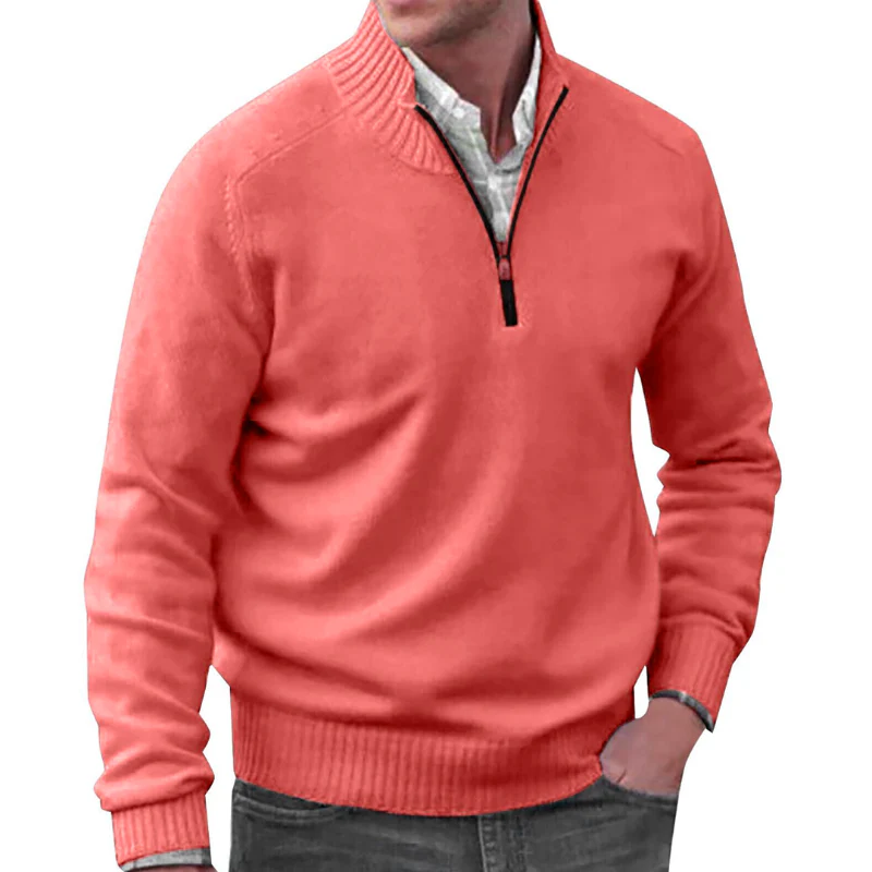 Raphael® | Cashmere Sweater With Zipper - Image 4
