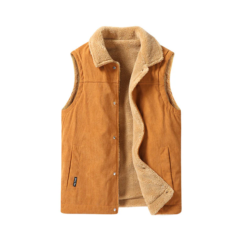 Raúl® | Sherpa-Lined Corduroy Vest - Image 5